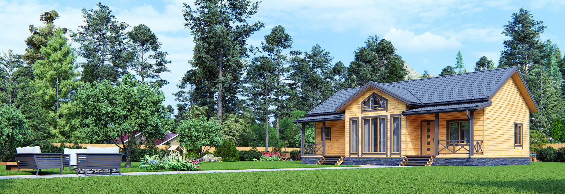 Дома из бруса