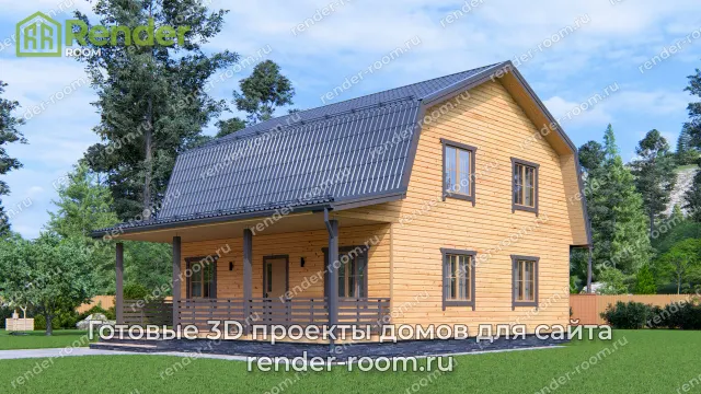 Проект 9х9 метров, площадью 126,4 м2