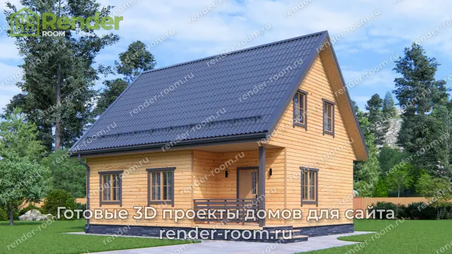 Проект 8х9 метров, площадью 92,2 м2