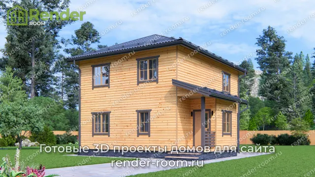 Проект 7х9 метров, площадью 113,34 м2
