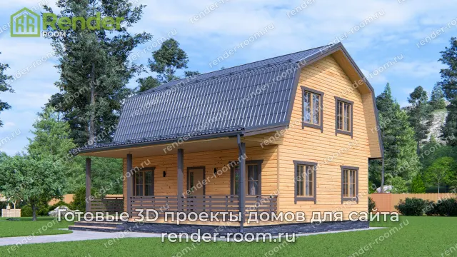 Проект 7х9 метров, площадью 102,34 м2