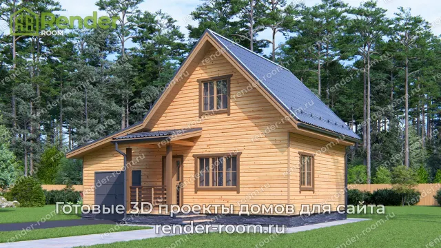 Проект 6х10 метров, площадью 53,09 м2