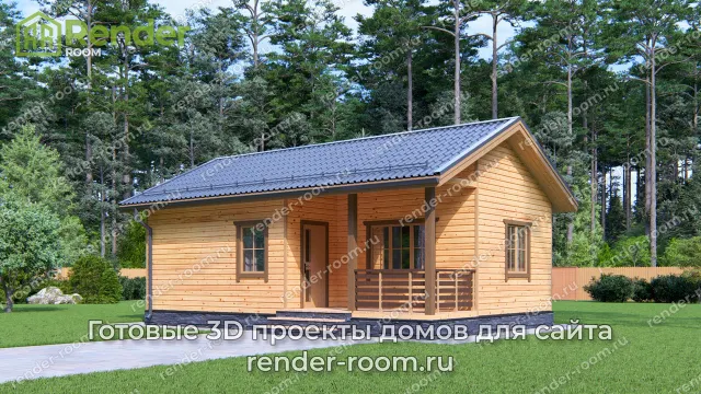 Проект 6х9 метров, площадью 39,94 м2