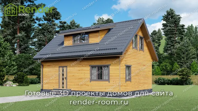 Проект 7х9 метров, площадью 98,27 м2