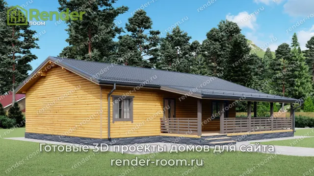 Проект 9х12 метров, площадью 98,26 м2