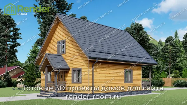 Проект 8х10 метров, площадью 95,33 м2