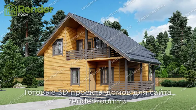 Проект 8х8 метров, площадью 99,92 м2