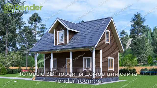 Проект 6х9 метров, площадью 67,45 м2